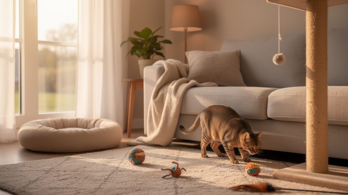 Comment habituer un chat à une nouvelle maison ?