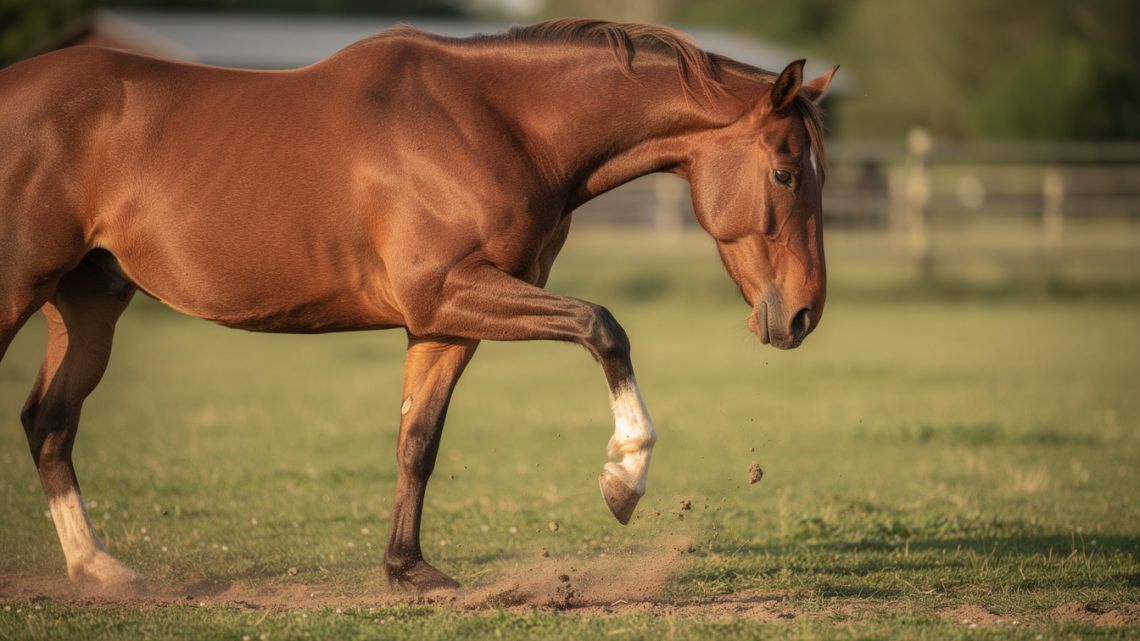 Pourquoi un cheval tape-t-il du pied ?