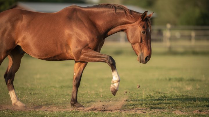 Pourquoi un cheval tape-t-il du pied ?