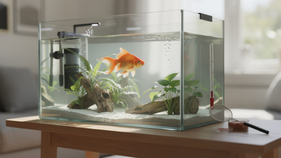 Comment bien s’occuper d’un poisson rouge ?
