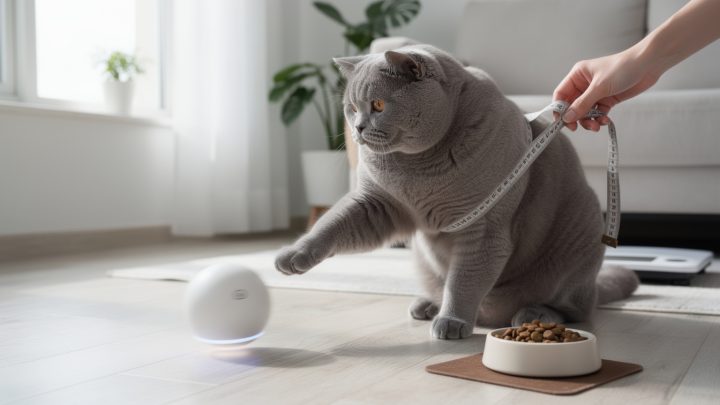 Comment faire maigrir un chat en surpoids ?