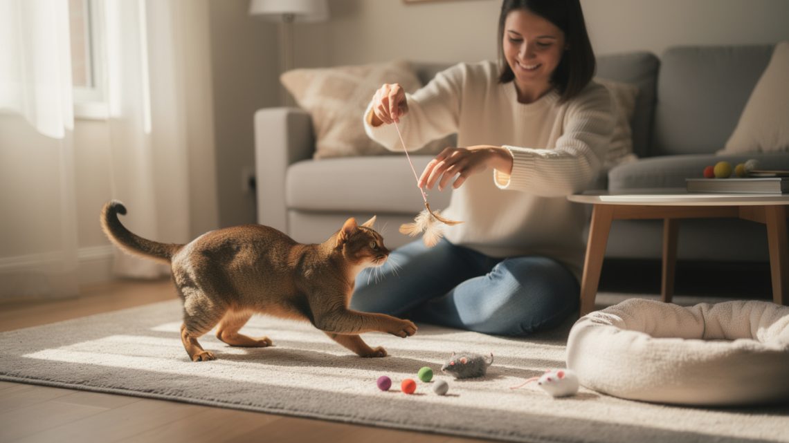 Comment jouer correctement avec son chat ?