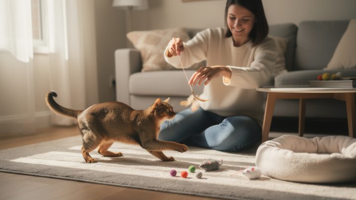 Comment jouer correctement avec son chat ?