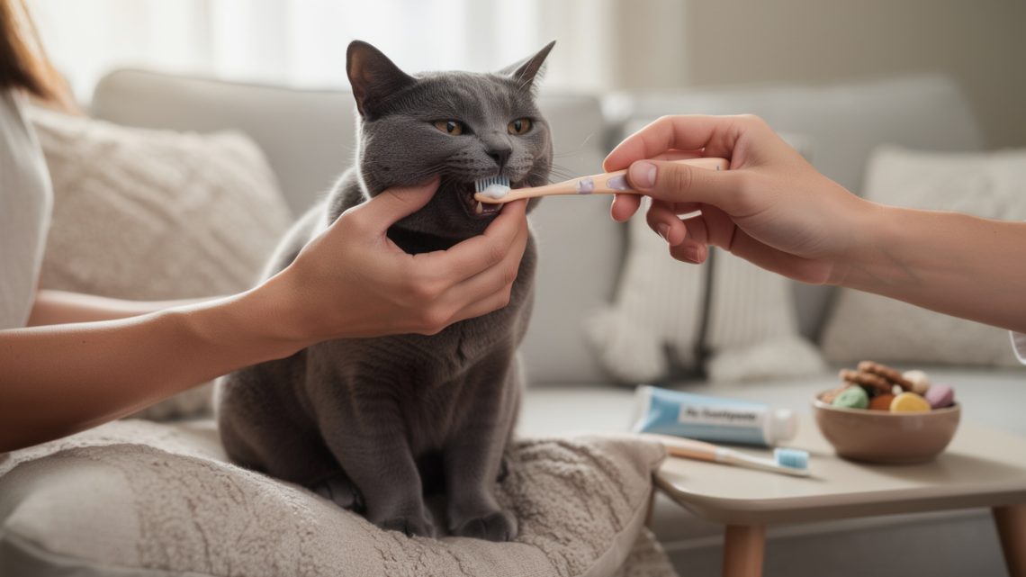 Comment prendre soin des dents de son chat ?