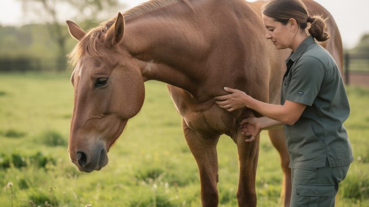 Comment savoir si un cheval a mal ?