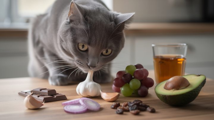 Les aliments dangereux pour les chats