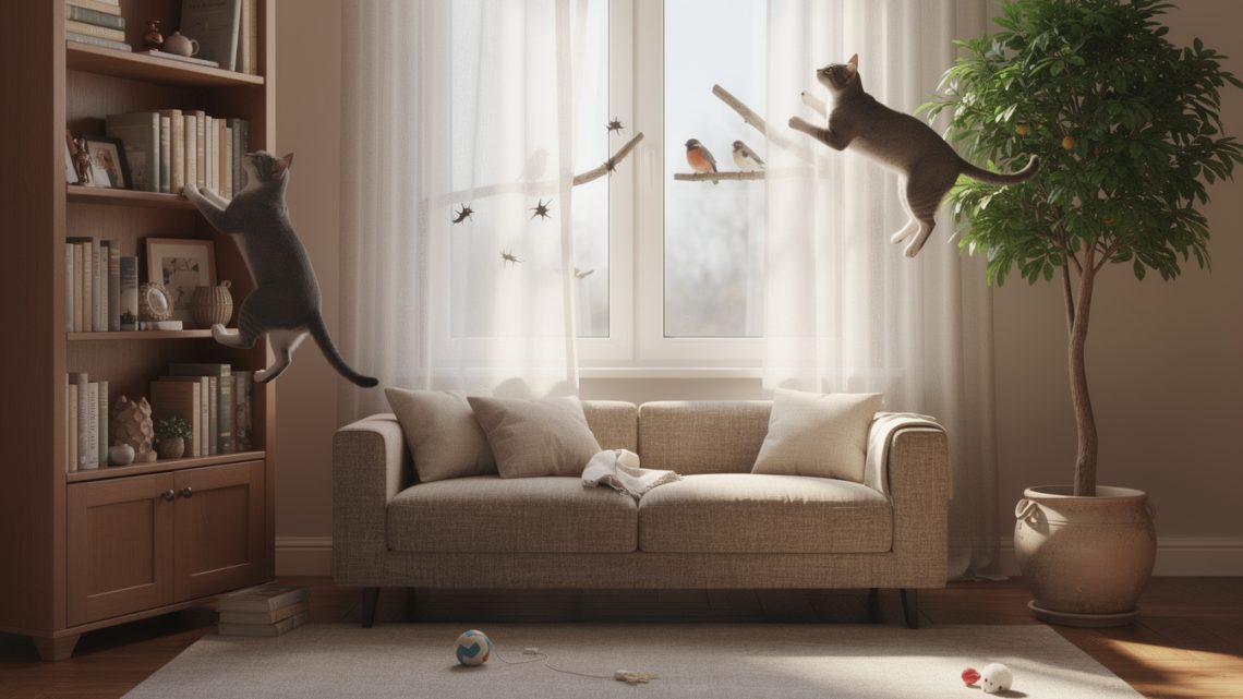 Pourquoi les chats aiment-ils grimper partout ?