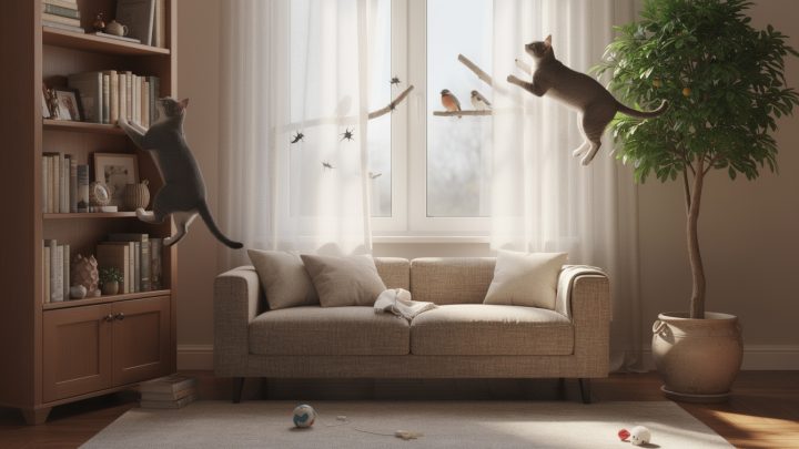 Pourquoi les chats aiment-ils grimper partout ?