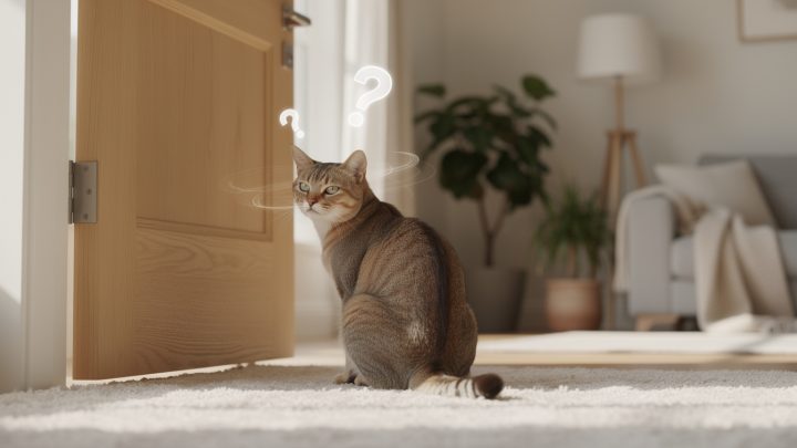 Pourquoi les chats détestent-ils les portes fermées ?