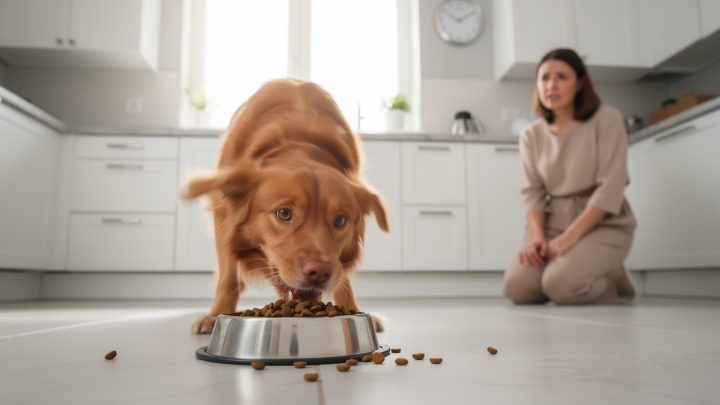 Pourquoi mon chien mange-t-il trop vite ?