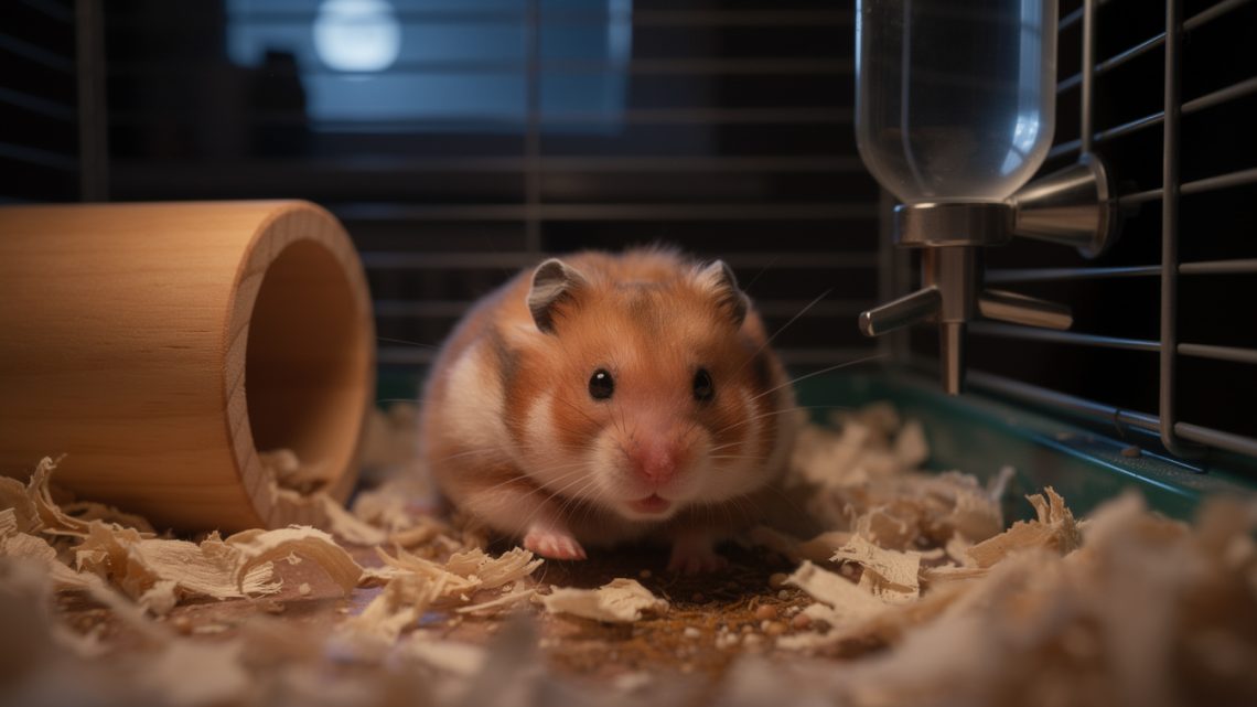 Pourquoi un hamster vit-il surtout la nuit ?