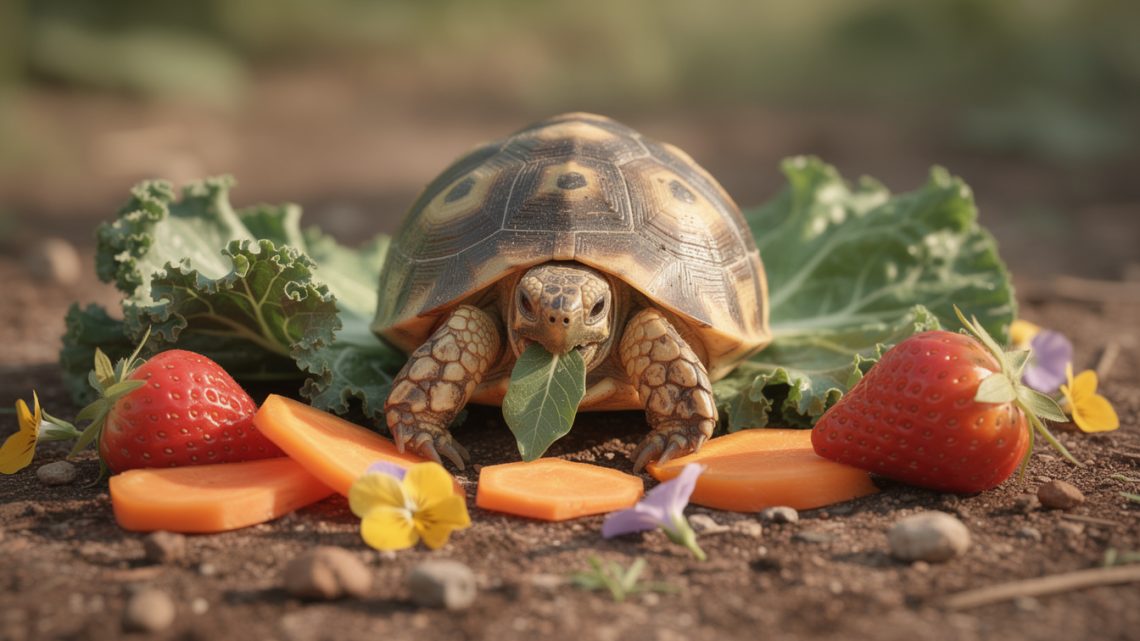 Que mange une tortue domestique ?