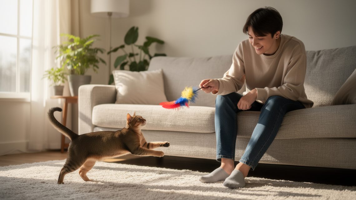 Combien de temps faut-il jouer avec un chat chaque jour ?