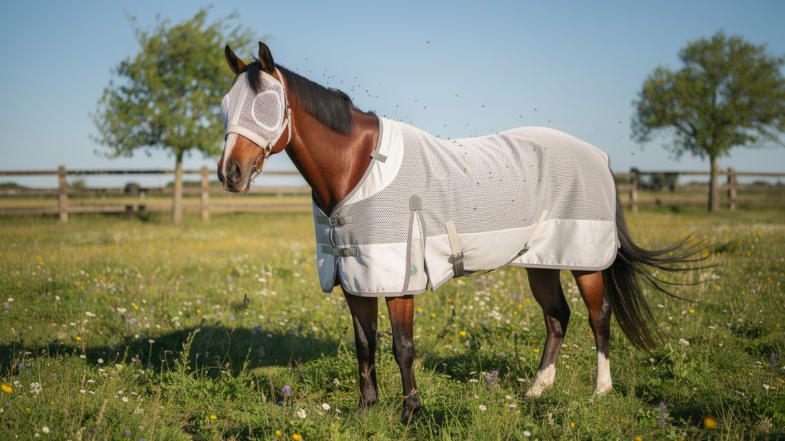 Comment protéger un cheval des mouches ?