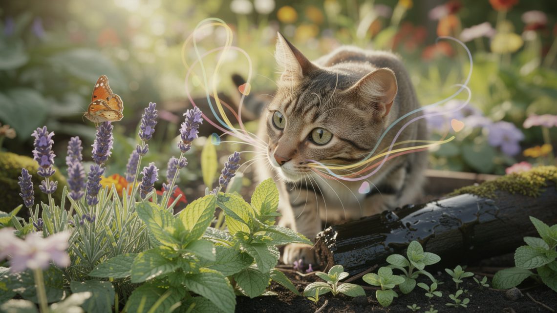 Les odeurs qui intriguent le plus les chats pendant leurs explorations