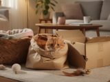 Pourquoi les chats aiment-ils autant les sacs, paniers et cartons ?