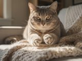 Pourquoi mon chat pétrit-il avec ses pattes ?