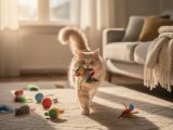 Pourquoi mon chat rapporte-t-il des jouets ?