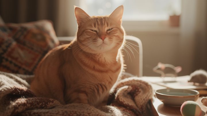 Pourquoi mon chat ronronne-t-il ?