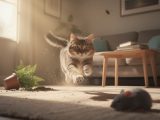 Pourquoi un chat court-il soudainement sans raison apparente ?