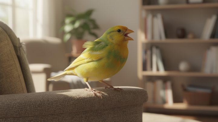 Pourquoi un oiseau domestique chante-t-il ?