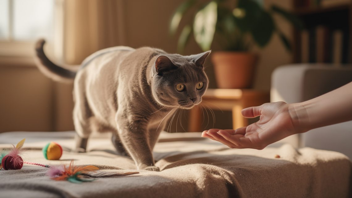 Comment gagner la confiance d’un chat craintif ?