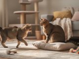 Comment habituer deux chats à vivre ensemble ?