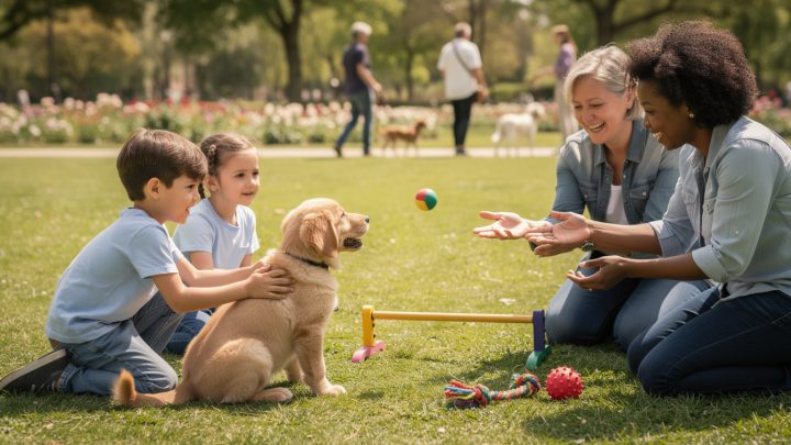 Comment socialiser un chiot correctement ?