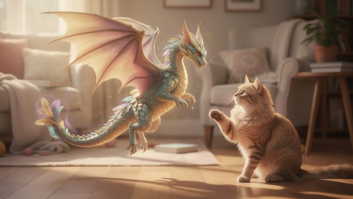 Le jour où le plumeau est devenu un dragon