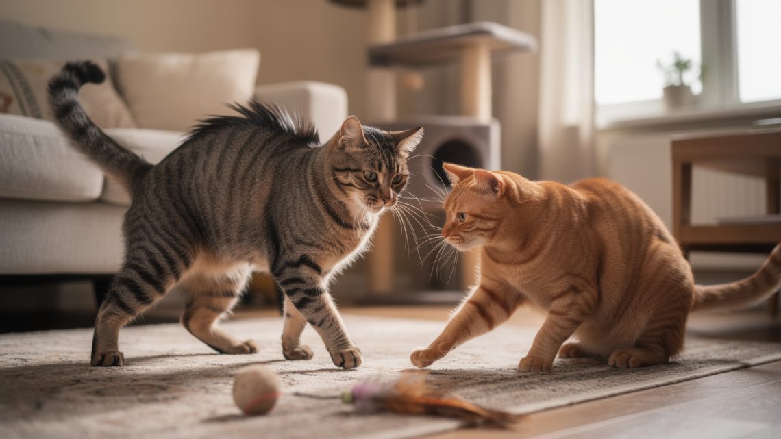 Pourquoi mes chats se battent-ils ?