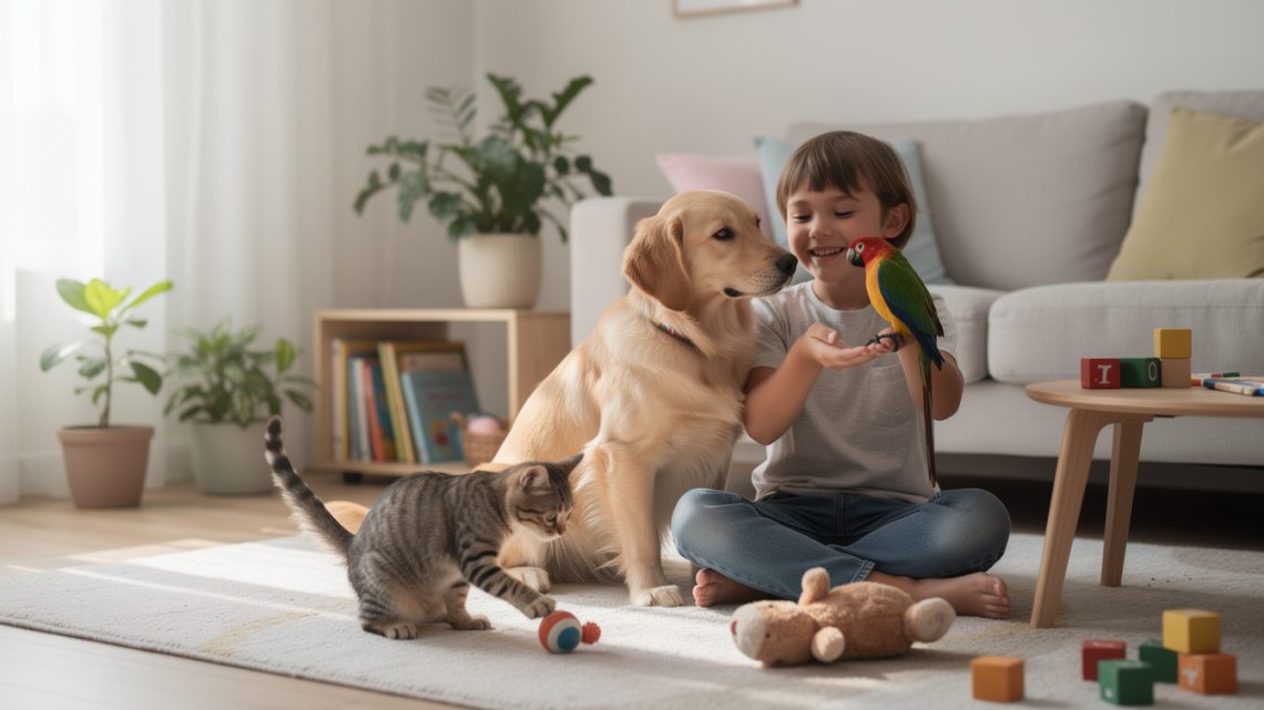 Quel animal choisir pour un enfant ?
