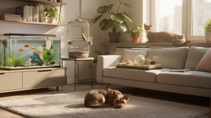 Quels animaux de compagnie choisir quand on vit en appartement ?