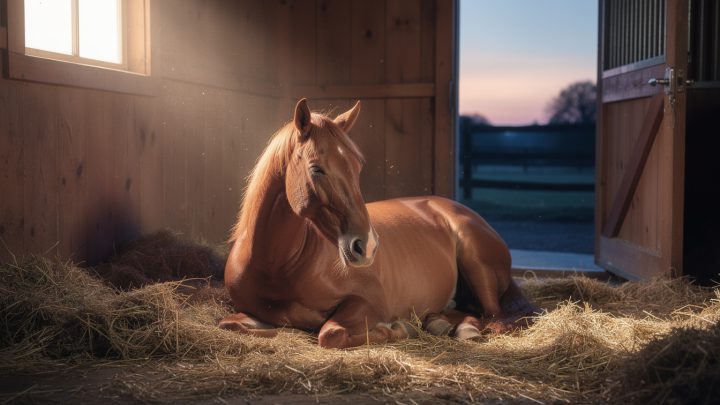Combien de temps dort un cheval ?