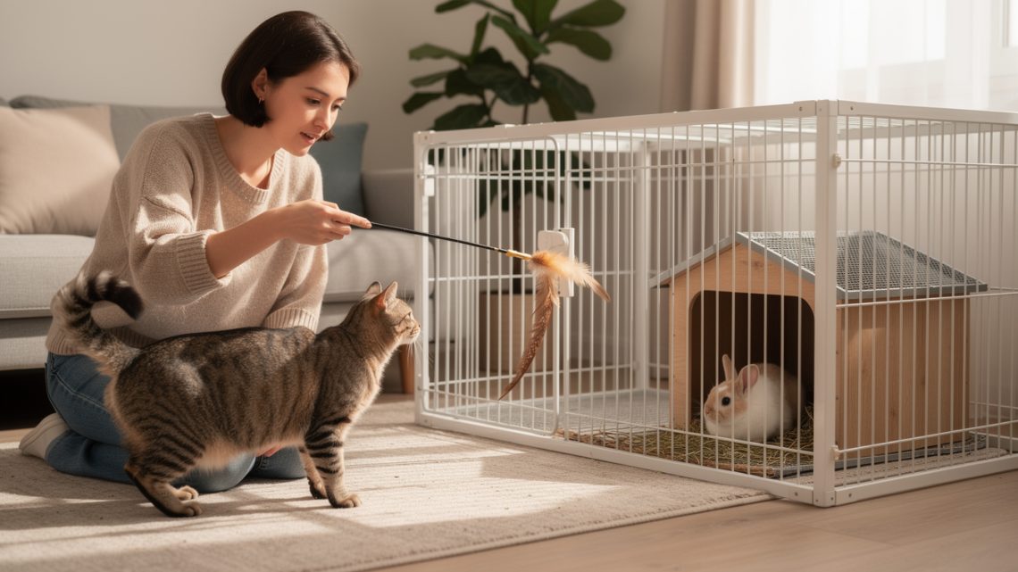 Comment éviter qu’un chat chasse les petits animaux de la maison ?