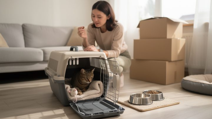 Comment préparer son chat avant un déménagement ?