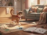 Le carnet de bord d’un chat qui navigue entre cuisine et canapé
