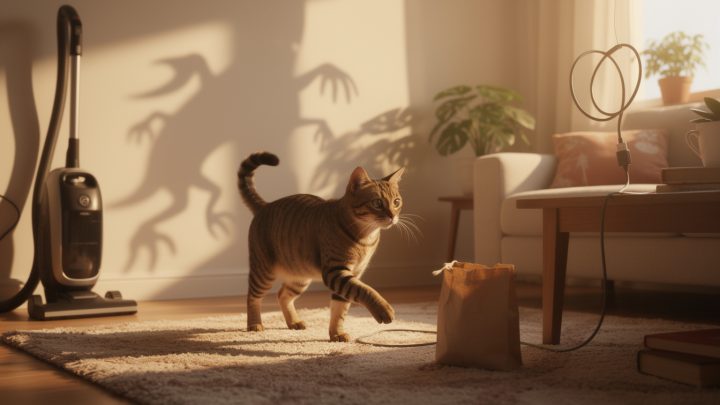Les objets du quotidien qui deviennent des ennemis pour les chats