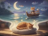 Les rêves d’aventure des chats pendant leurs siestes