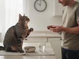 Pourquoi mon chat réclame-t-il toujours à manger ?
