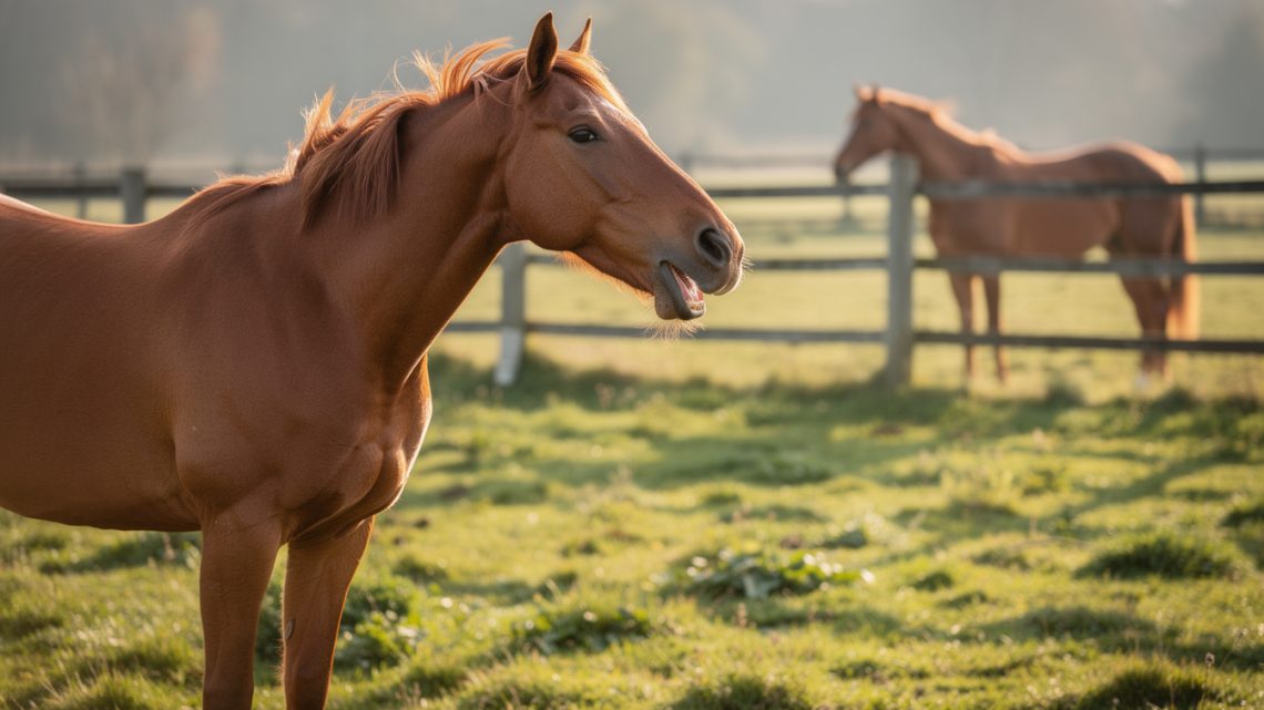 Pourquoi un cheval hennit-il ?