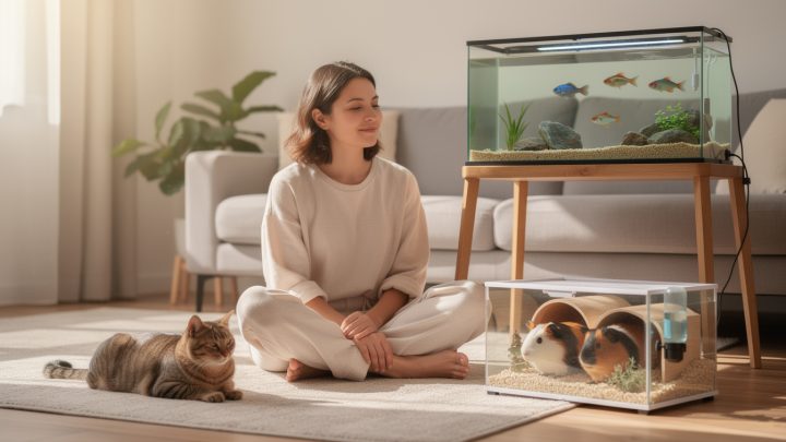 Quels sont les animaux de compagnie les plus faciles à vivre ?