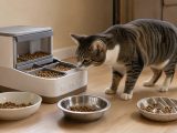 Comment choisir un distributeur de croquettes pour chat ?